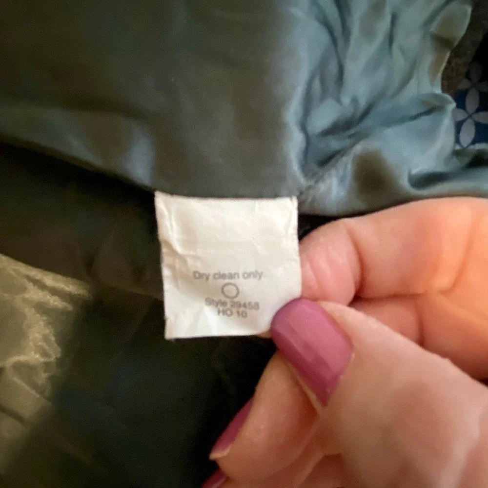 J. Crew Stadium Cloth by Nello Gori Black/Gray Peacoat - Picture 7 of 8